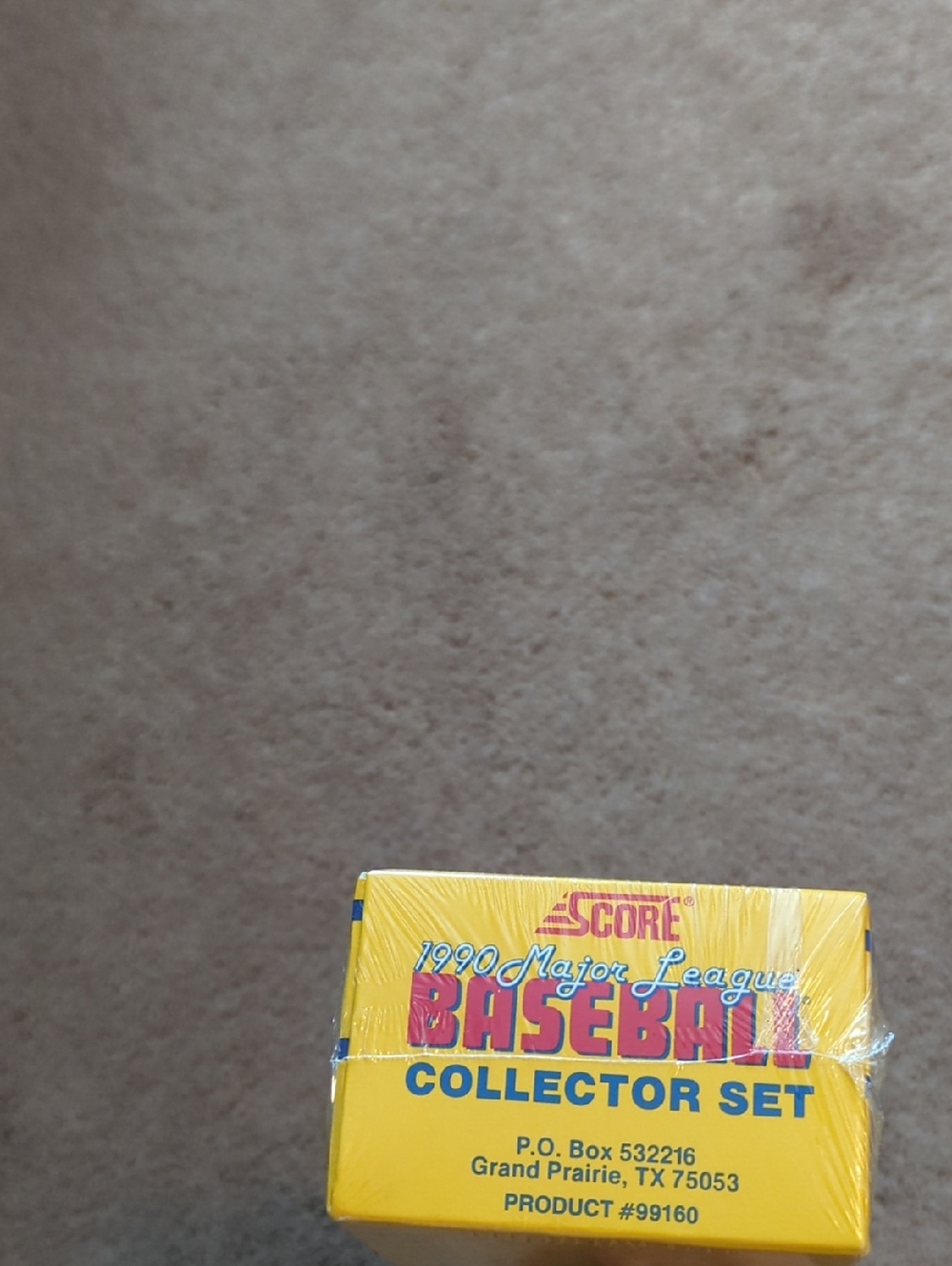 1990 Collector Set Baseball Cards - Yellow SEALED SCORE - Picture 4 of 5